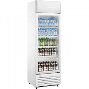 METRO Professional Frigorífico Vertical 324-347L Puerta de Cristal